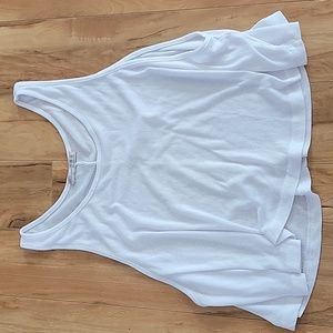 Women's white tank top size 10.